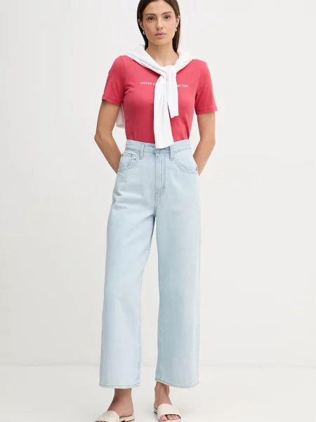 United Colors of Benetton tričko dámske červená