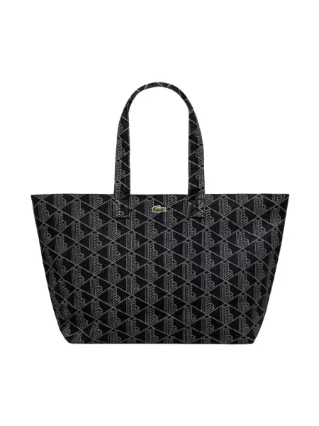 Shopperka Lacoste czarna