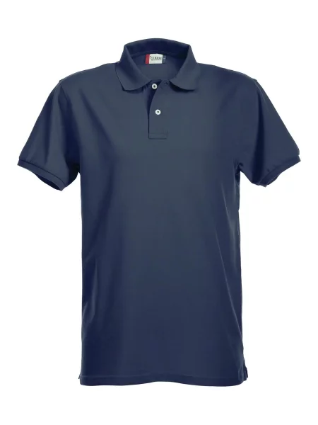 Clique Stretch Premium Polo elastyczna jakość – dark navy niebieska