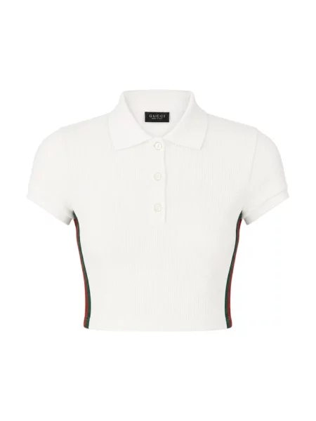 Koszulka polo Gucci biała