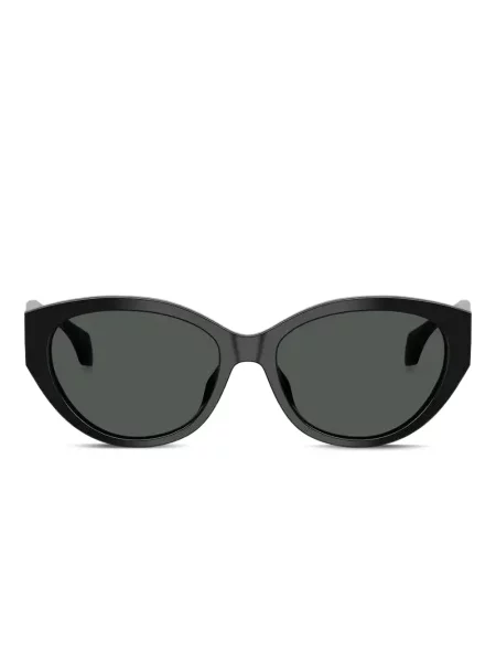 Ochelari de soare ochi de pisică Versace Eyewear negru