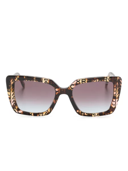 Ochelari de soare Marc Jacobs Eyewear cu autograf maro