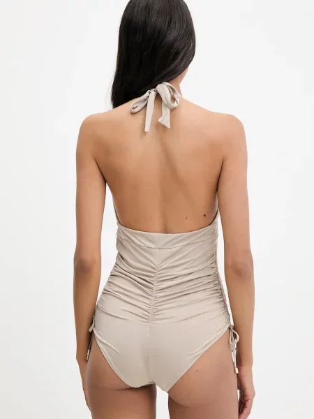 Max Mara Beachwear jednodielne plavky dámske COSETTA béžová