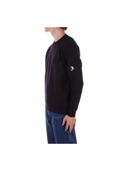 Bluza polarowa C.p. Company z logo polarowa czarna