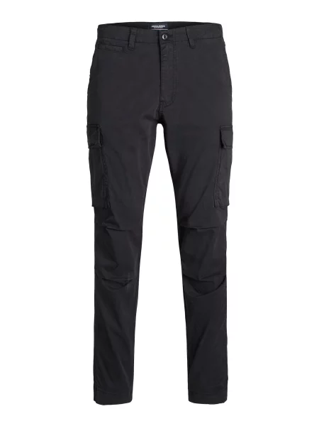 JACK & JONES Pantaloni cu Ace' negru