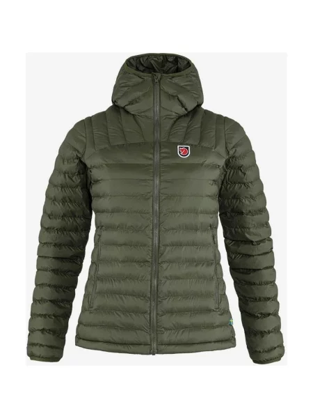 Kurtka Fjällräven Expedition Lätt zielony wojskowy XS żółta
