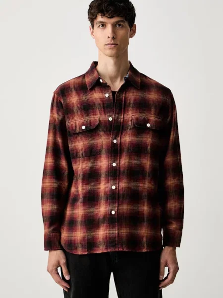 Levi's košulja od samta CLASSIC WORKER narančasta
