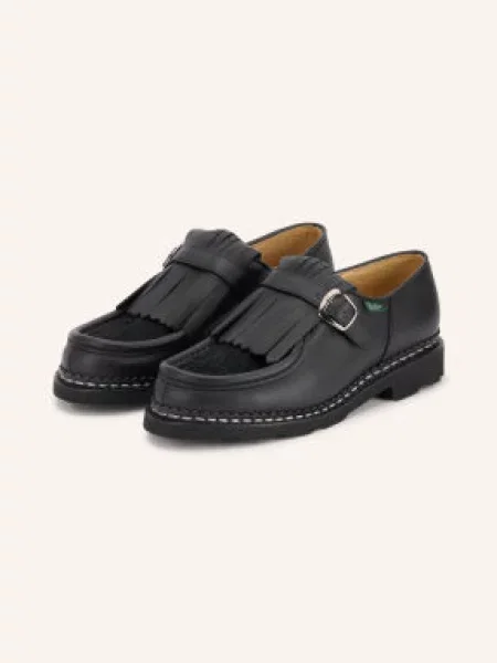 Polobotky Paraboot černé