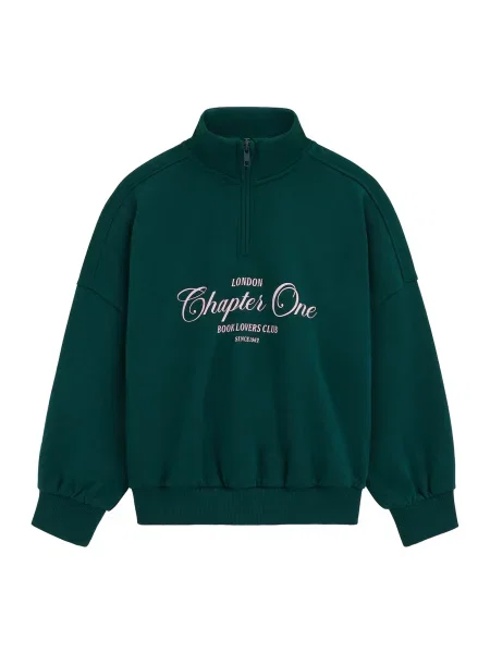 WE Fashion Pulover închis verde