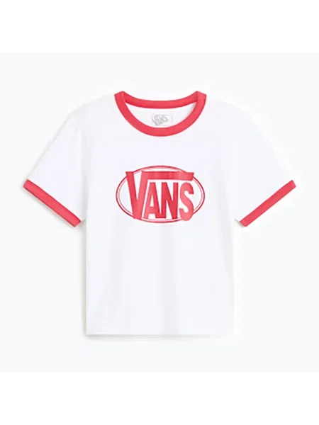 Tricou pentru femei Vans Center Chest Ringer Tee white alb