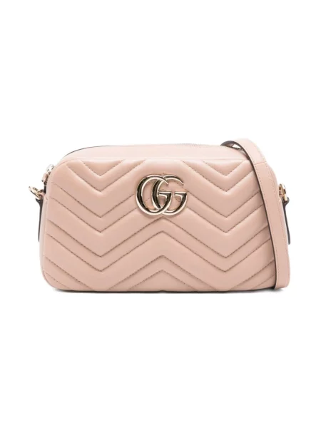 Torebka Gucci skórzana różowa