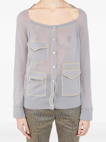 Kardigan Kiko Kostadinov szary