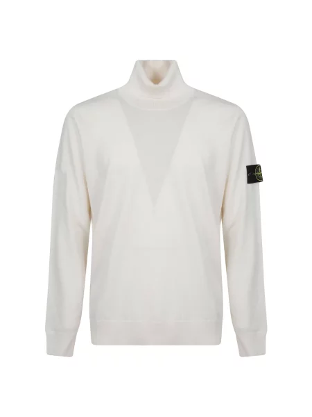 Sweter Stone Island z kamieniami beżowy