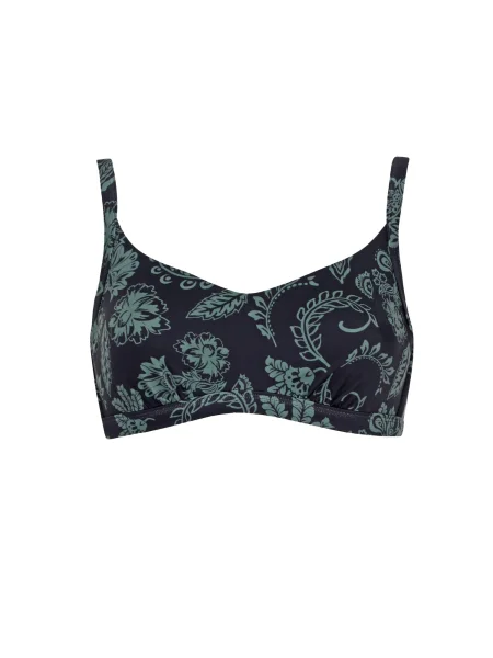 VIVID Sutien costum de baie închis / verde albastru