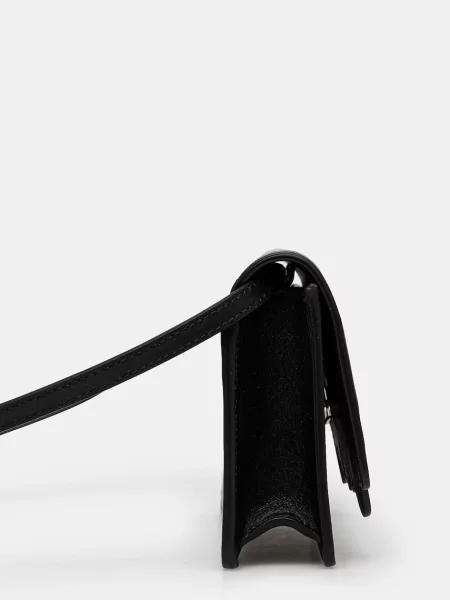 Fiorucci torebka skórzana Melted Bag czarny