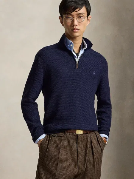 Polo Ralph Lauren Pulover Bleumarin