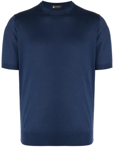 Tricou Colombo cu decolteu rotund albastru