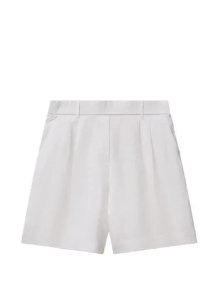 Pantaloni scurți Benetton alb
