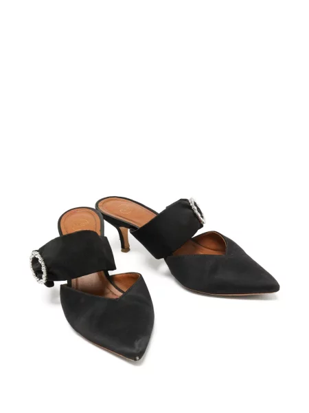 Pantofi cu toc Malone Souliers slingback negru