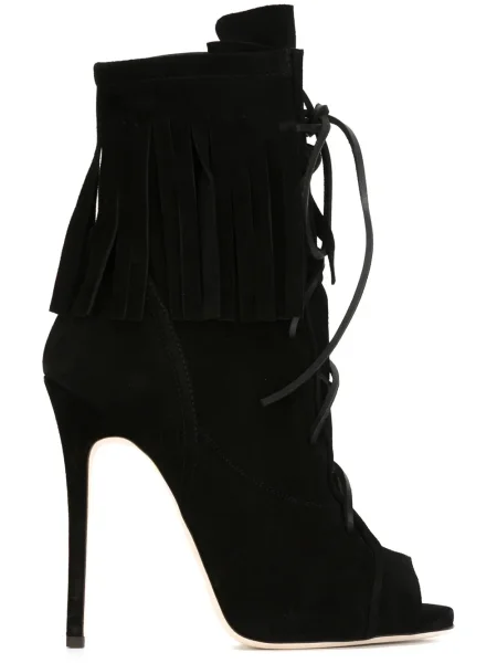 Боти Giuseppe Zanotti с ресни черно