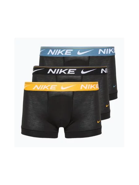 Боксерські труси Nike Dri-FIT Ultra Comfort Trunk 3 пари золото/шторм/чорний чорне