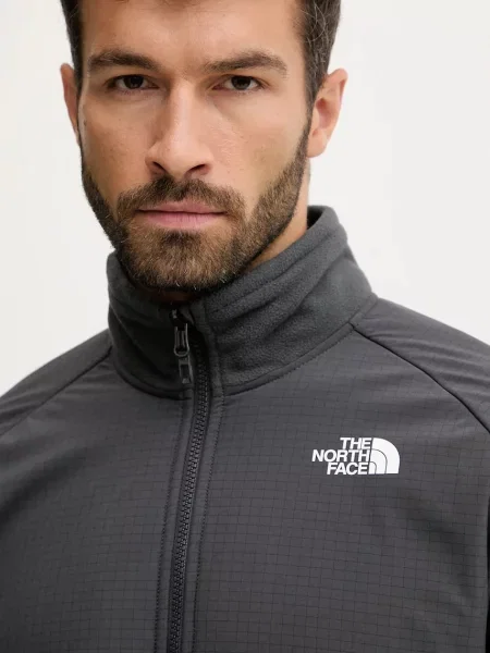 Спортивна кофта The North Face Glacier Heavyweight однотонна сірий