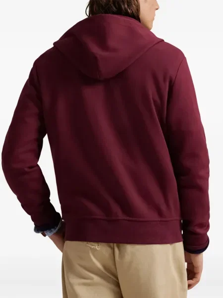Μικρός κασκέτο Polo Ralph Lauren με χαμηλή μέση υφαίνω διαγωνίως πράσινο