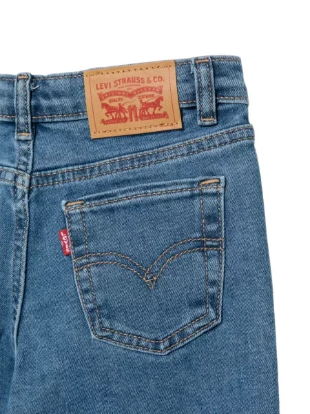 Szerokie jeansy dziecięce Levi's niebieskie