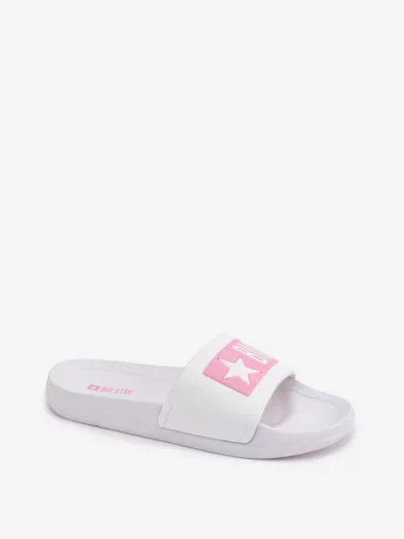 Papuci copii Big Star Shoes alb