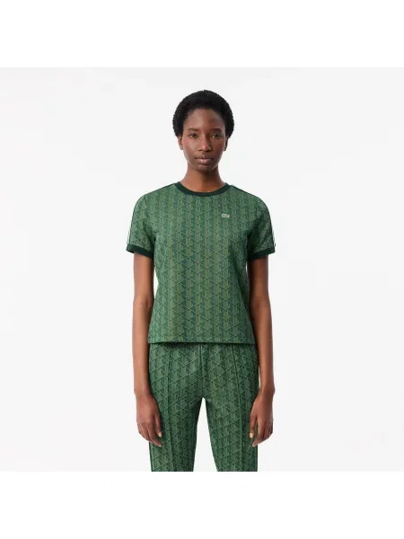 Футболка Lacoste зеленая