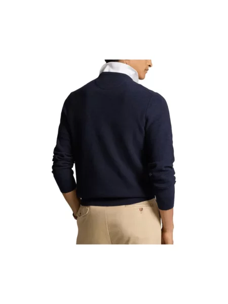Dzianinowa bluza Polo Ralph Lauren niebieska