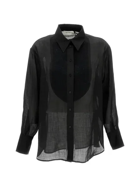 Haftowana koszula True Royal czarna