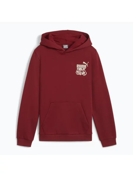 Bluza dziecięca PUMA ESS+MIS Hoodie FL intense red czerwona