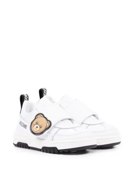 Sneakersy dziecięce Moschino białe
