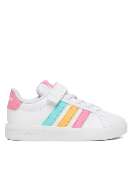 ADIDAS SPORTSWEAR Sportcipő GRAND COURT EL türkiz / sötétsárga / világos-rózsaszín fehér
