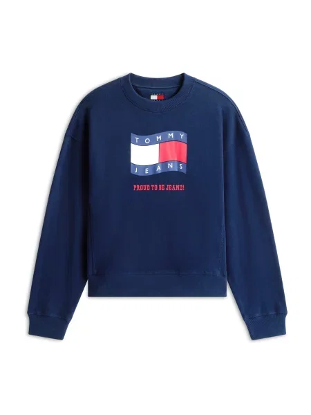 Palton Tommy Jeans alb