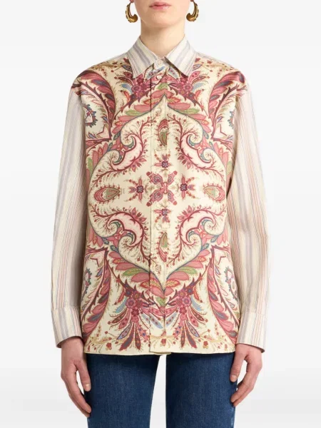Cămașă Etro cu imagine cu model paisley