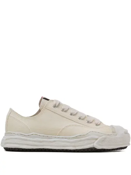 Sneakerși Maison Mihara Yasuhiro cu șireturi cu platformă din dantelă