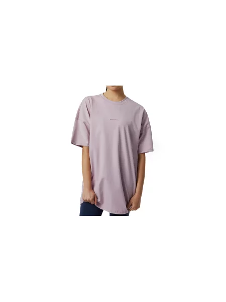 New Balance Athletics Nature State Short Sleeve Tee Kobiety Koszulki New Balance Size: M fioletowy