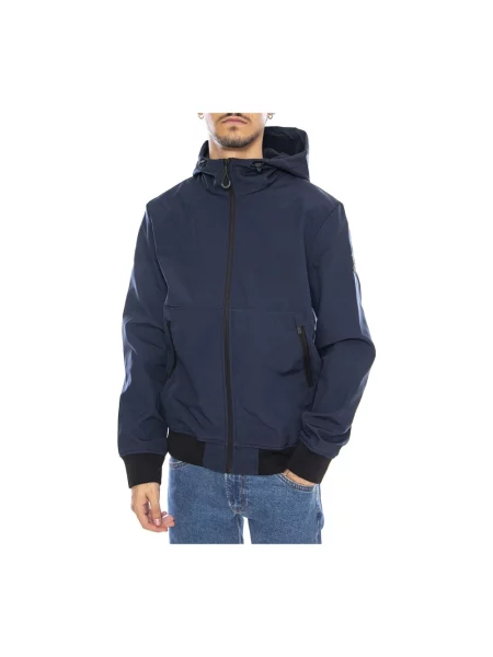 Kurtka bomber Only & Sons softshell niebieski