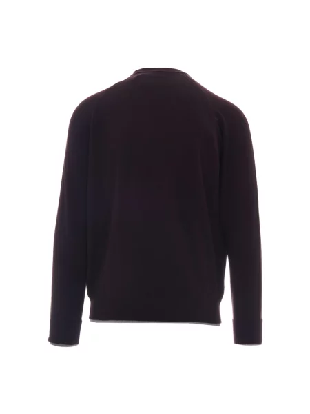 Sweter Eleventy brązowy