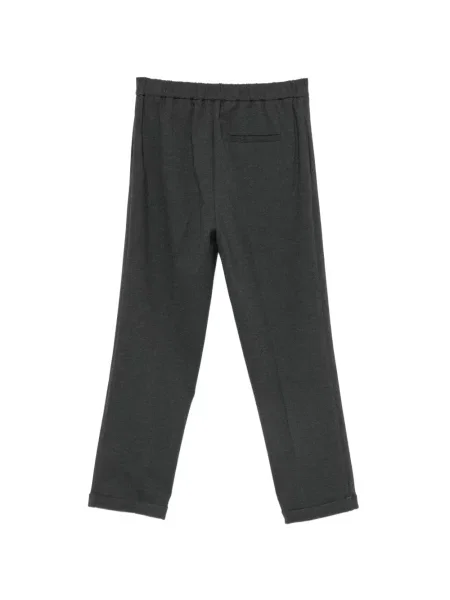 Pantaloni Le Tricot Perugia cu cordon gri