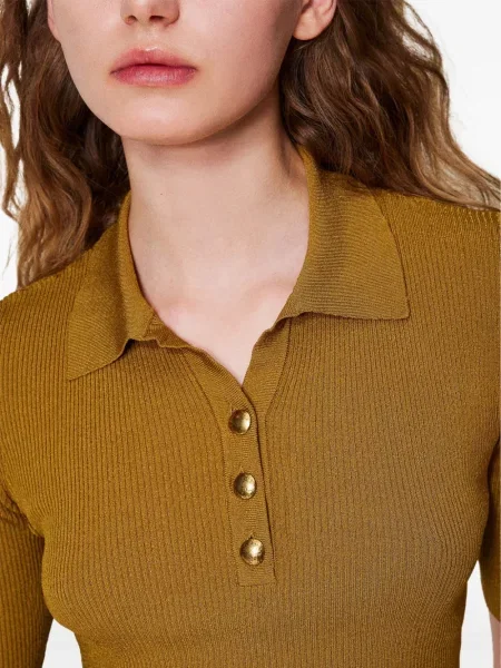 Top Twinset tricotate verde