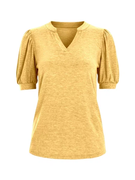 Imily Bela Tricou amestecat galben