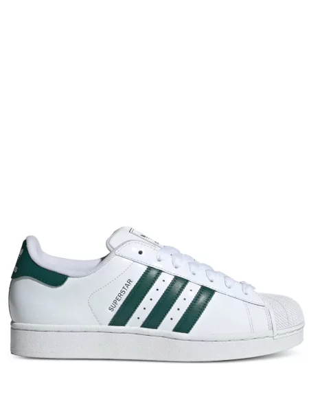 Șapcă Adidas cu dungi cu broderie de catifea alb