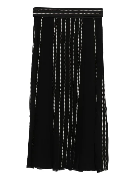 Fustă Prada de cristal negru