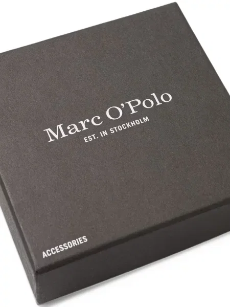Кожаный препасан колан Marc O'polo с катарама черно