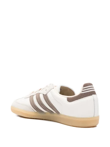 Sneakerși Adidas Samba cu dungi cu glugă albastru