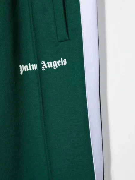 Spodnie dziecięce Palm Angels zielone