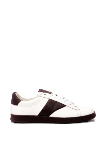 Sneakerși Rhude din piele de căprioară alb